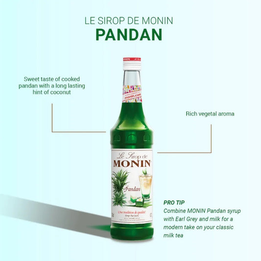 Monin Pandan Syrup 700ml