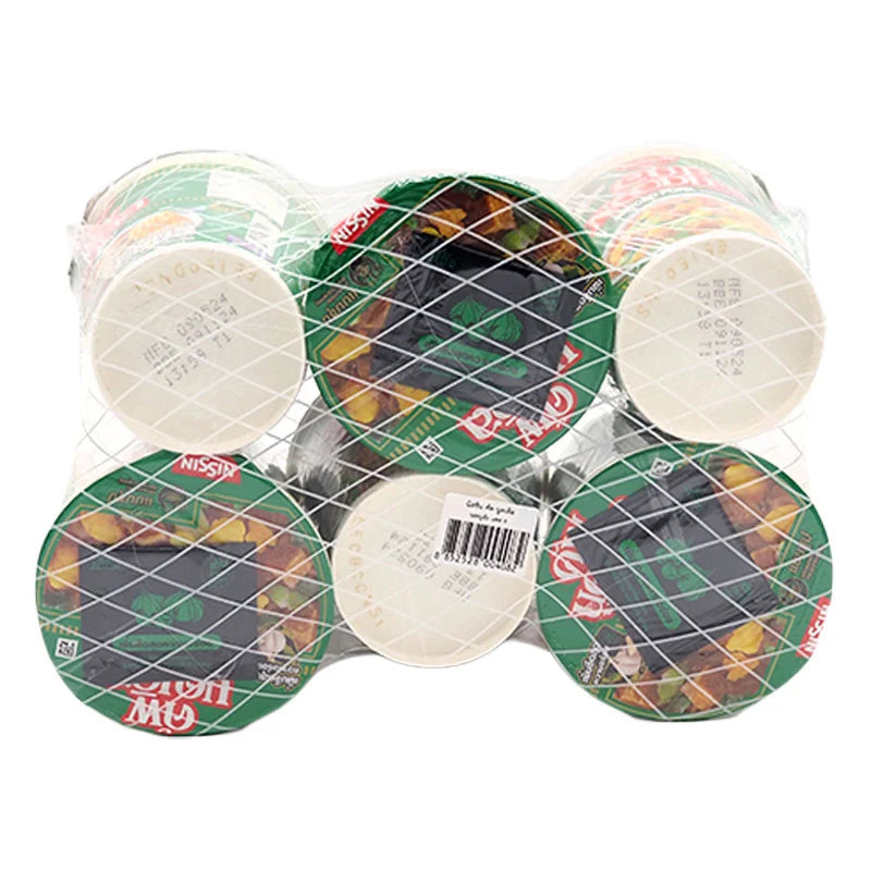 Nissin Cup Instant Noodle Minced Pork Flavour 77g x6
