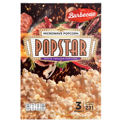 Popstar Microwave Bar-B-Q Flavor