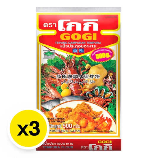 Gogi Tempura Flour 500g x3