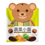 Dry vegetable noodles in a package labeled Chen Ke Ming, 280g, from the Chen Ke Ming brand, shown in a grocery store setting.