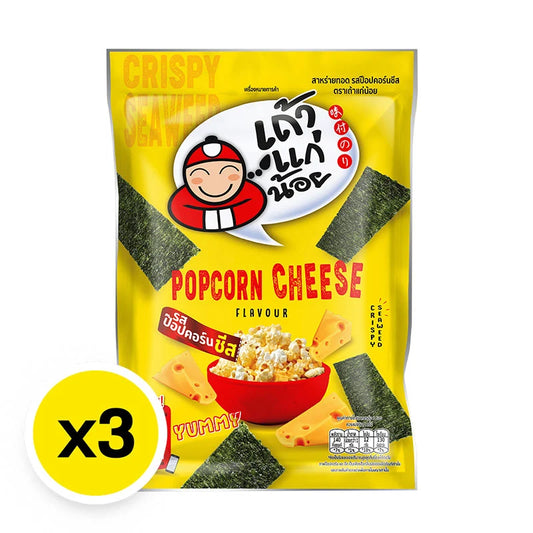 Taokaenoi Seaweed Crispy Popcorn Cheese 20g x3