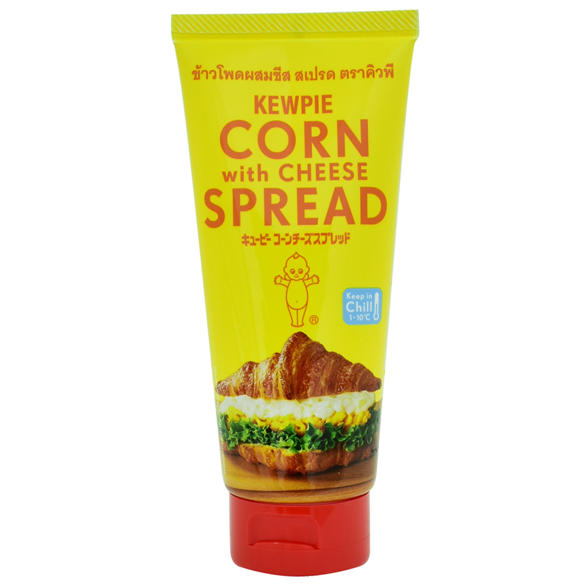 Kewpie Corn With Cheese Spread