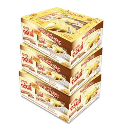 GRINNY HONEY BUTTER COATED SNACK FILLED WITH HONEY BUTTER CREAM