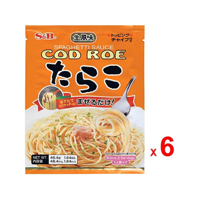 S&B Cod Roe Nama Fumi Tarako Spaghetti Sauce With Dried Chive