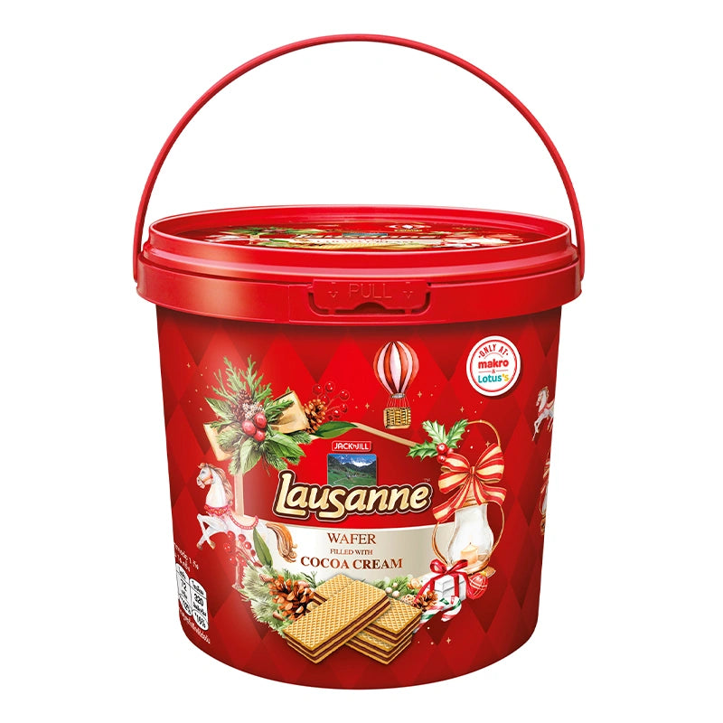 Lausanne Wafer Non Coated Cocoa Bucket 288g