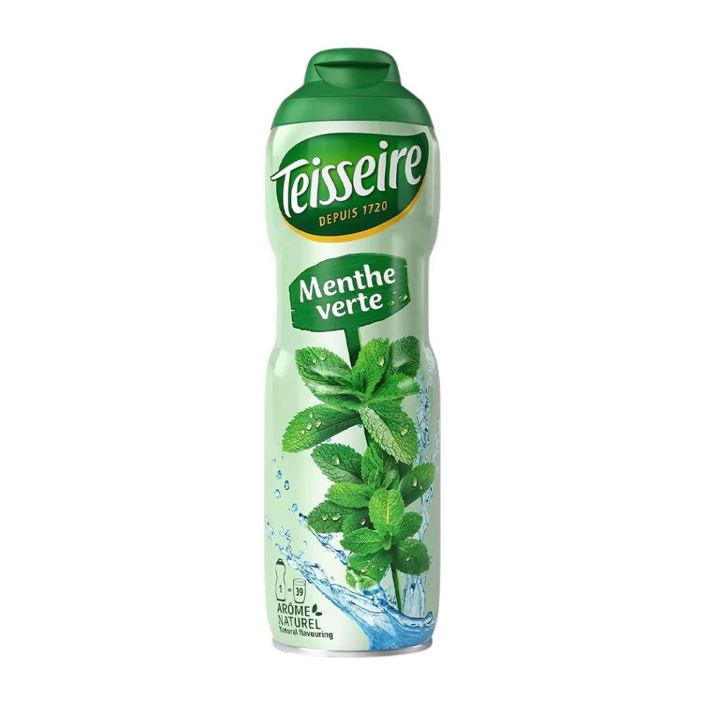 Teisseire Green Mint Syrup . (green Mint Syrup) Syrup For Mixing