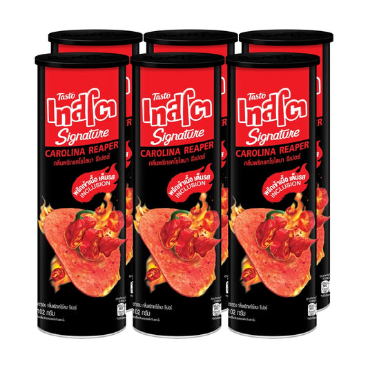 TASTO [bundle 6] Signature Inclusion Crisps Carolina Reaper 102g