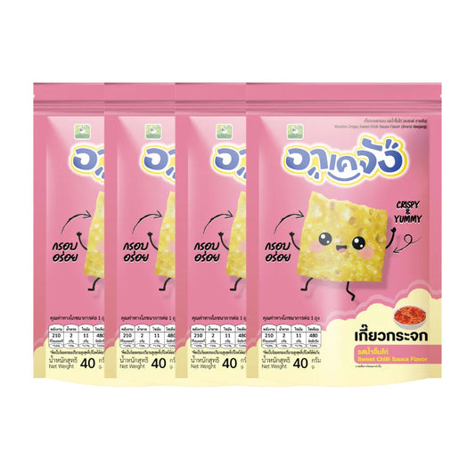 AKEJANG Crispy Glass Dumplings Trial Set Chicken Sauce Flavor 40g