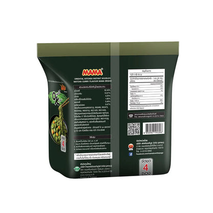 Mama Oriental Kitchen Instant Noodles Matcha Curry 85g x4