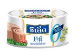 Canned Sealect Fitt Tuna Steak in spring water, packed in a can, ready for cooking or eating as part of a healthy meal.