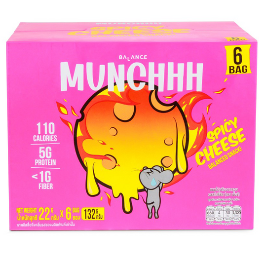 Munchhh Protein Snack Spicy Cheese Flavour