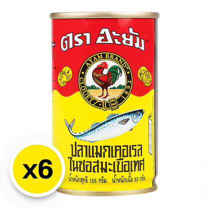 Ayam Mackerel In Tomato Sauce 155g x6
