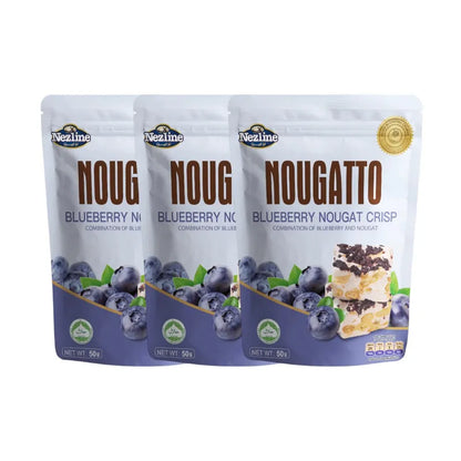 Nezline [3 Packs 100 Baht] () Nougatto Nougat Crisp Nougat 50g