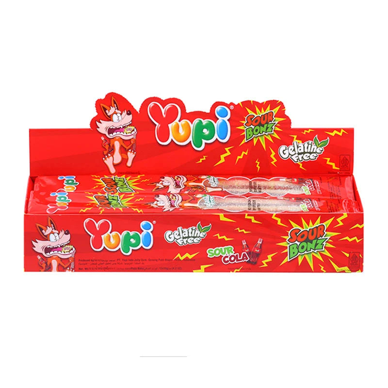 Yupi Sour Bonz Cola 10g x12