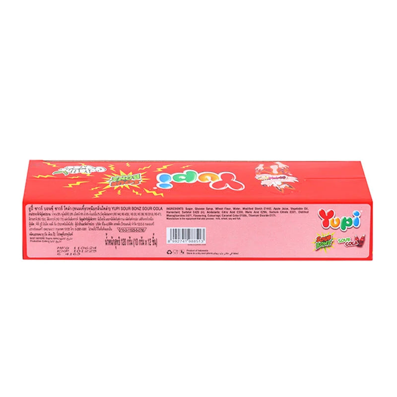 Yupi Sour Bonz Cola 10g x12