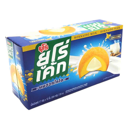 Euro Cake Hokkaido Milk 17g x12
