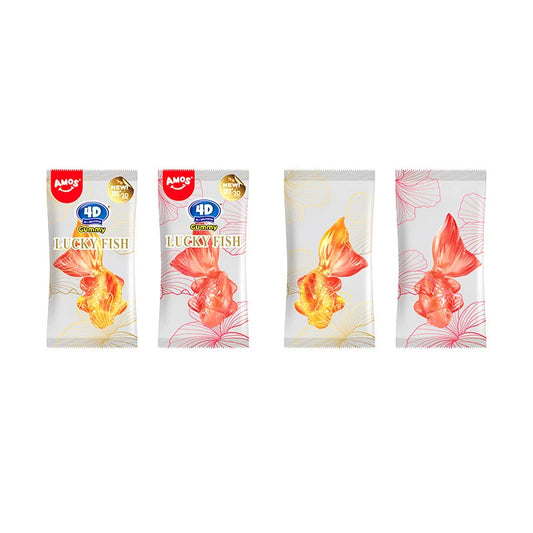 Amos 4D Gummy Lucky Fish 432g