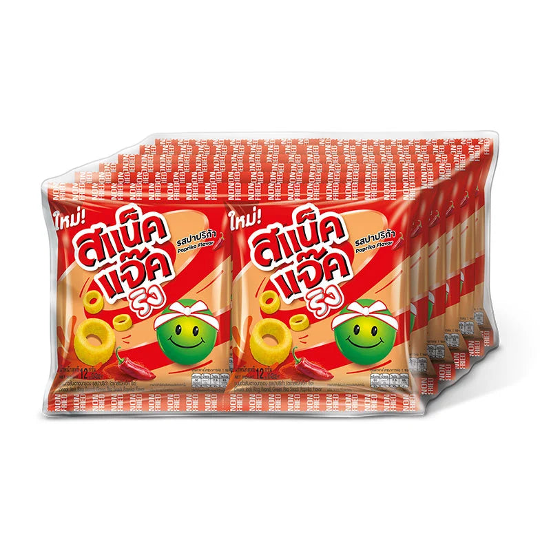 Snack Jack Ring Green Pea Paprika 12g x12