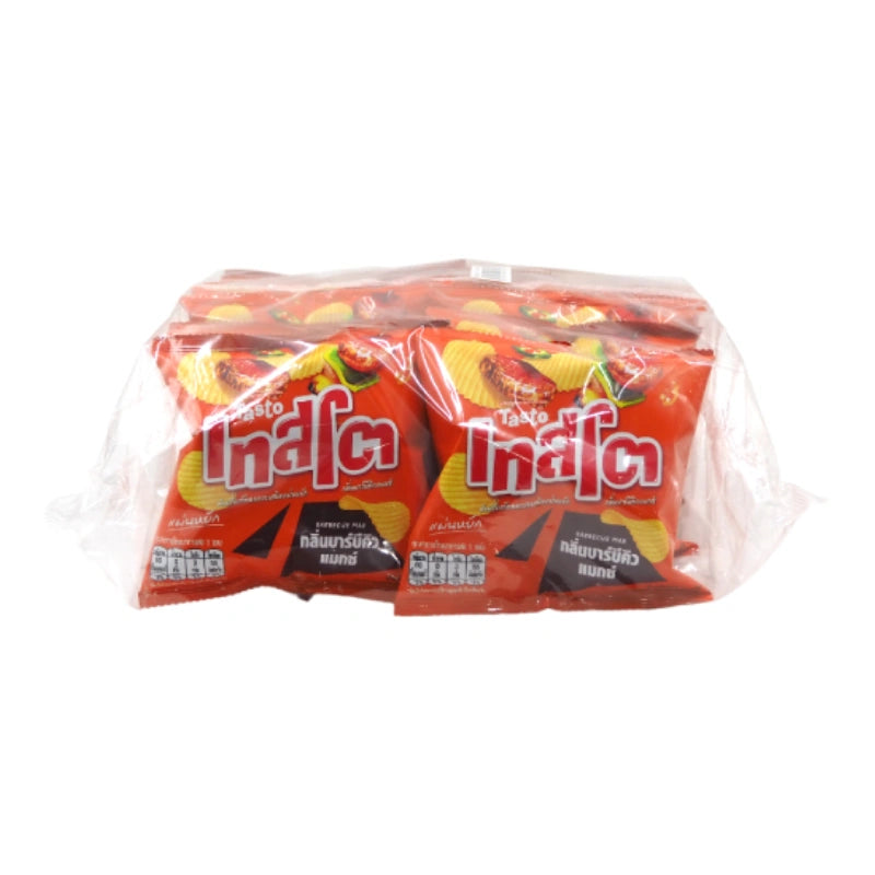 Tasto Potato Chips Barbecue Max 11g x12