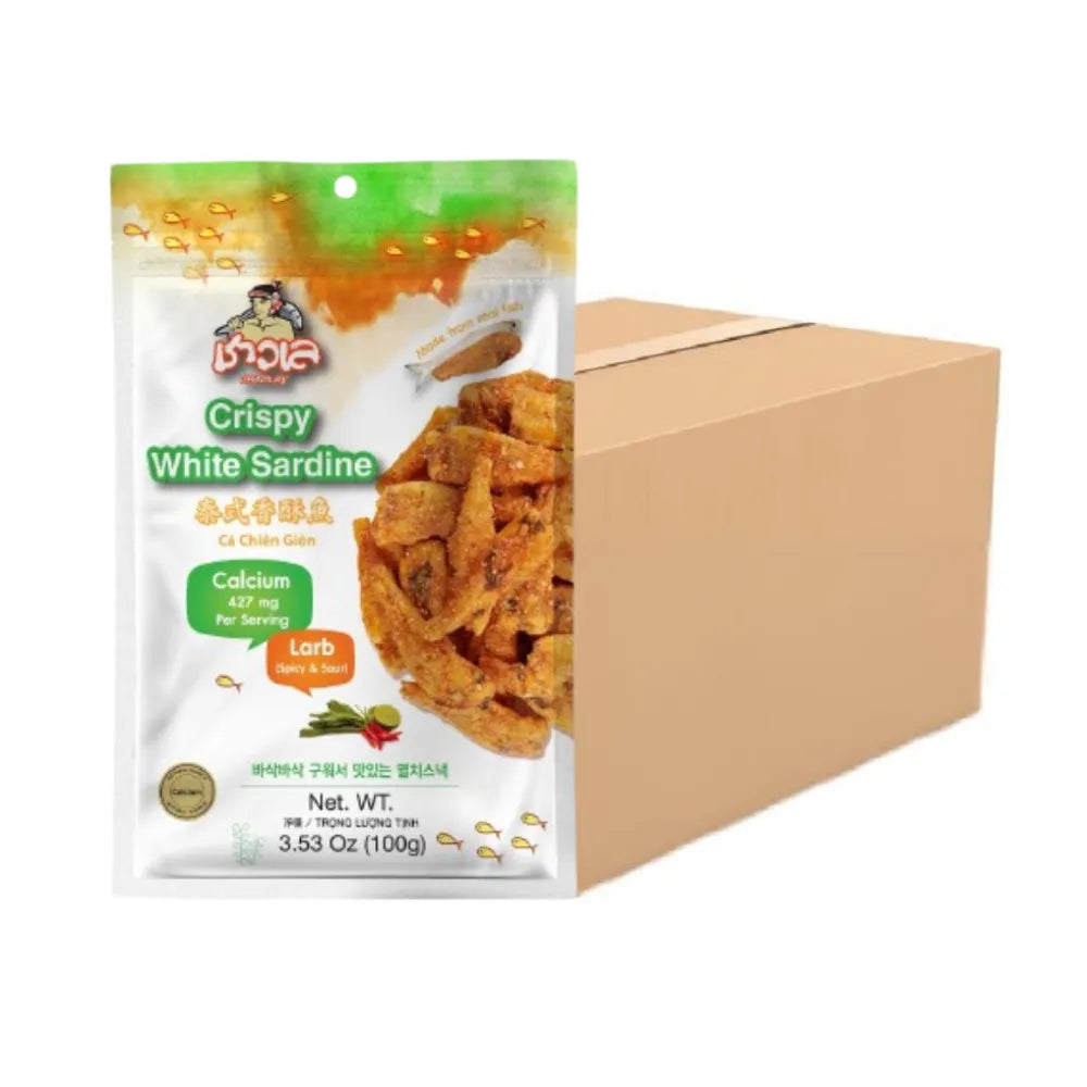 CHAOLAY Crispy White Sardine (larb Flavour) (box) 100g x24