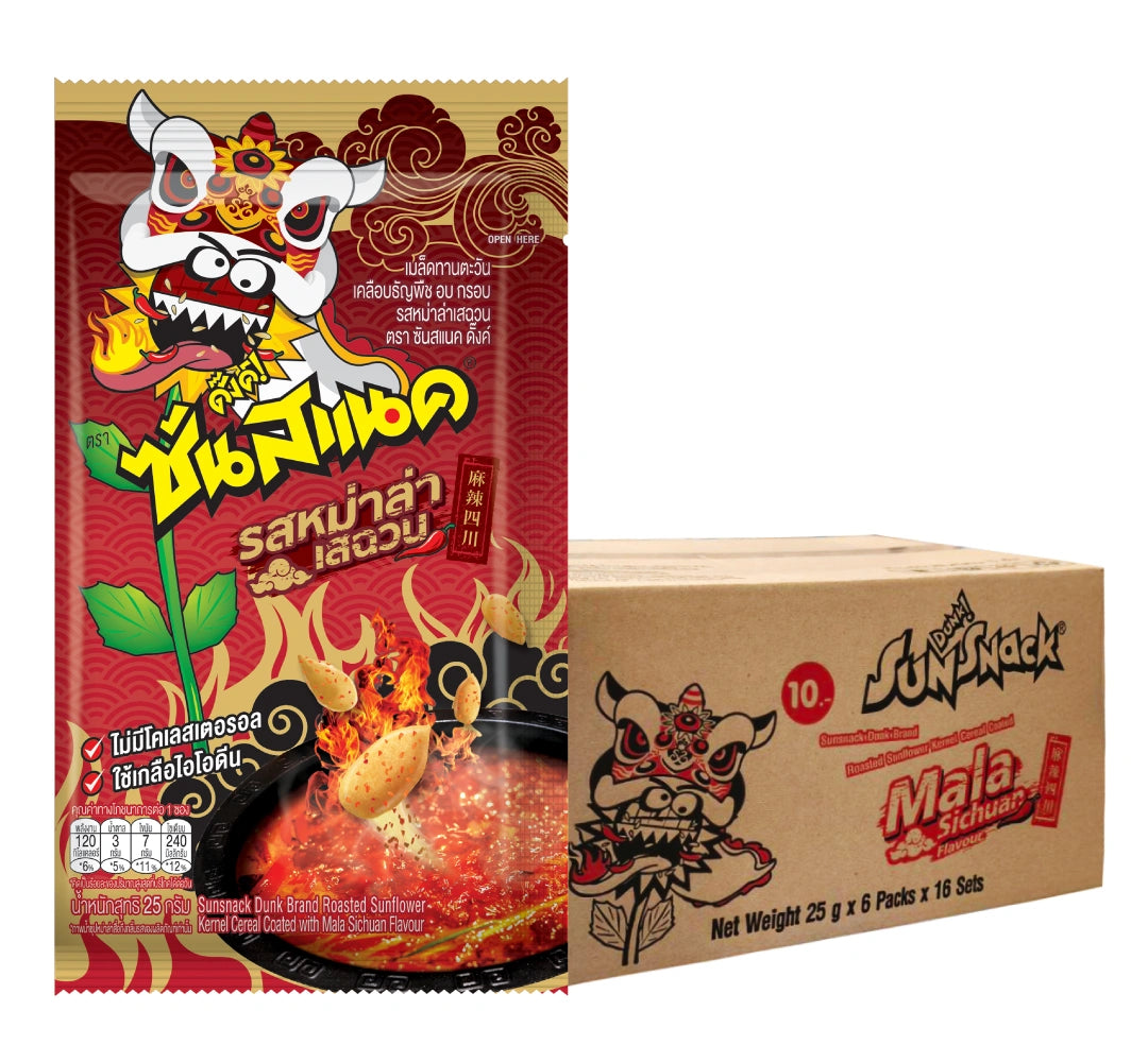 SUNSNACK Sichuan Mala Flavor 25g x16