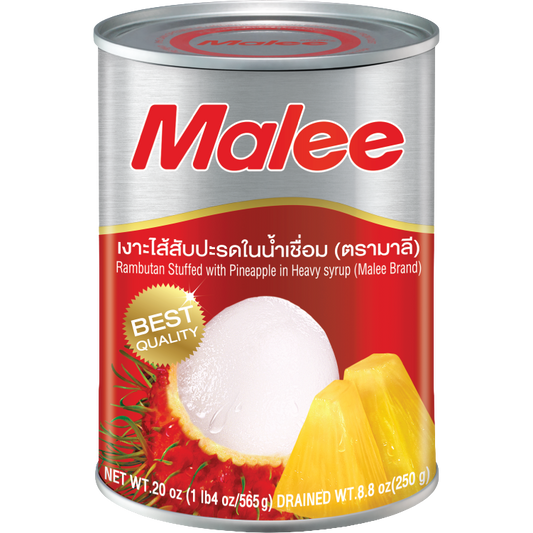 Malee Rambutan With Pineapple In Syrup
