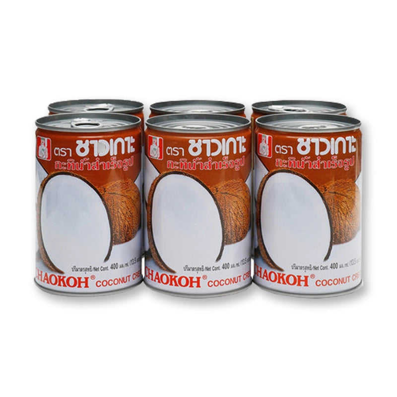 Chaokoh Coconut Milk Can 400ml x6