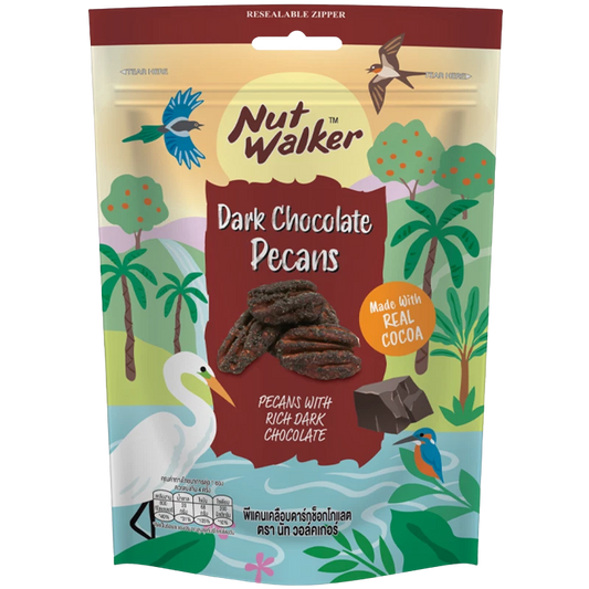 Nut Walker Dark Chocolate Pecans