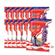 TARO Fish Snack Hot Chilli flavor in a 50g package, showing crispy fish snacks with spicy chili seasoning.