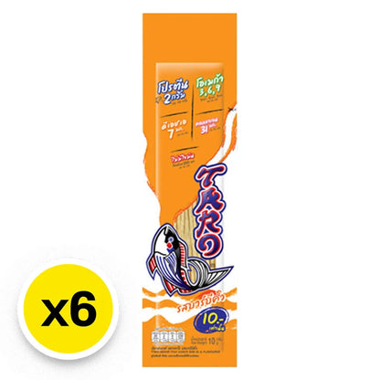 Taro Fish Snack Bbq Flavored 10g x6