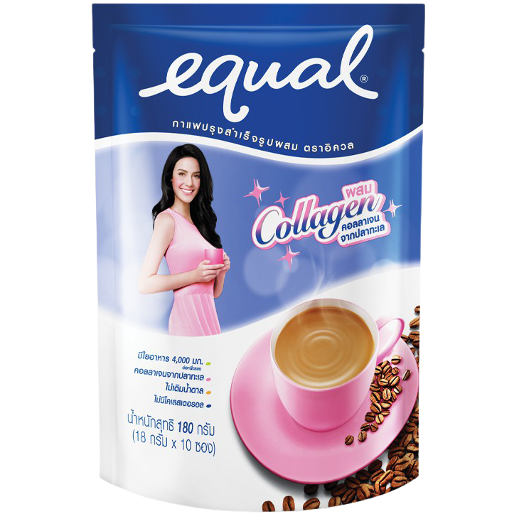 Equal Instant Coffee Mix with Collagen