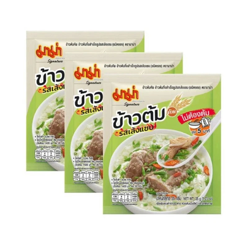MAMA Rice Porridge Cup Packets Spicy Leng Flavor