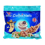 Nezline Nuts Crisp snack in a clear bowl showcasing crunchy nut-filled confectionery pieces.