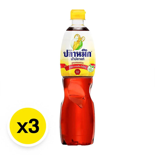 Squid Brand Fish Sauce Yellow 700ml x3
