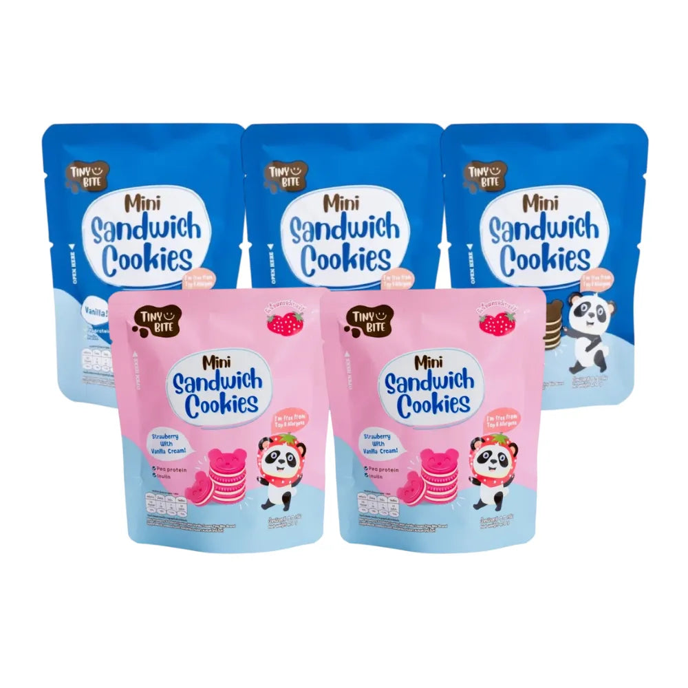 Tiny Bite Mini Sandwich Cookies Snacks