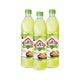 Aor Sor Ror lime juice mix bottles, 700ml each, featuring real lime flavor in three transparent bottles with labels on the front.