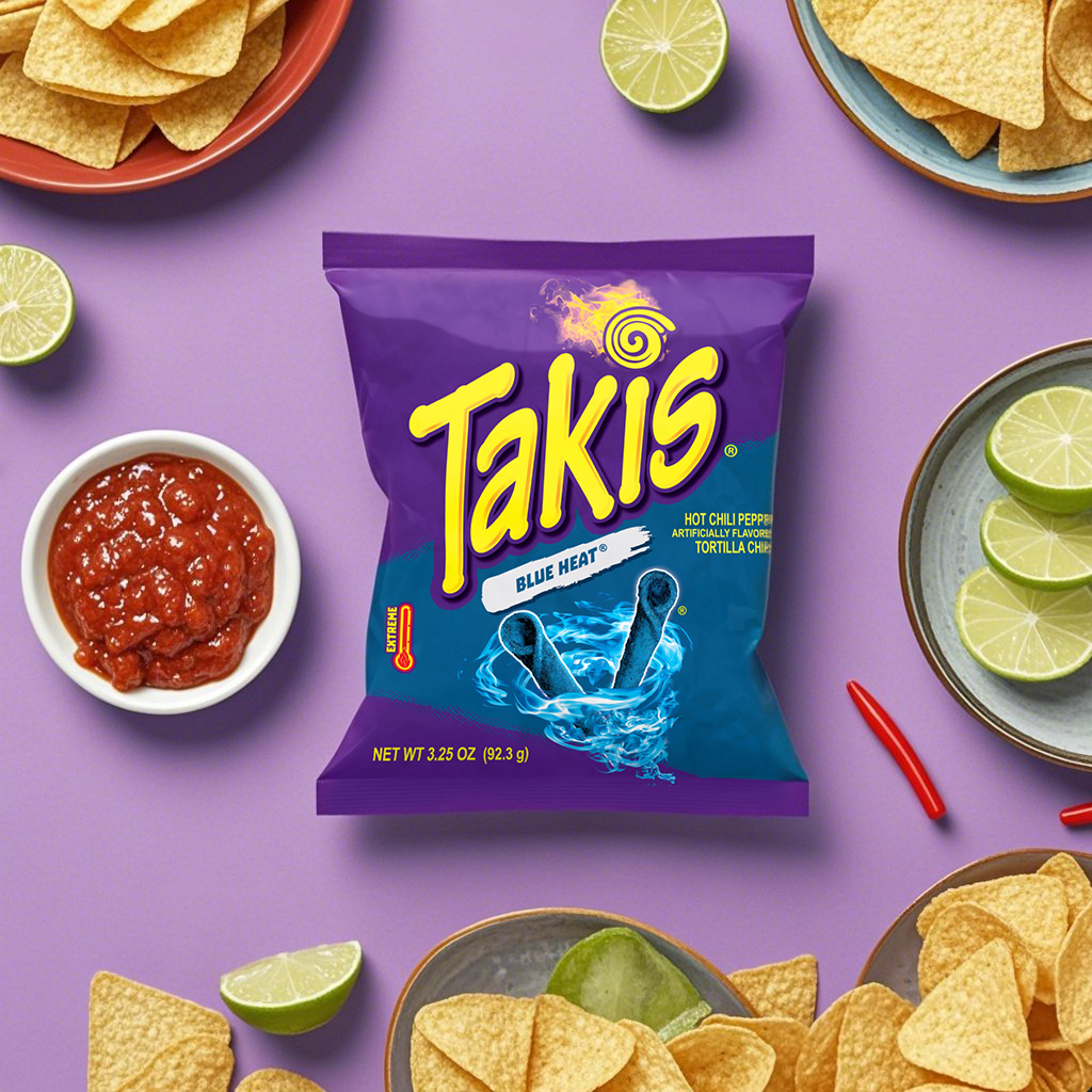 Takis Blue Heat