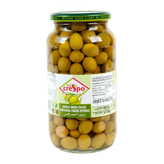 CRESPO Green Olive In Brine 907g