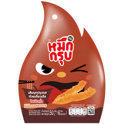 Muek Groob Konjac Snack with Boat Noodles Flavor