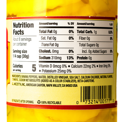 Mezzetta Hot Pepper Rings