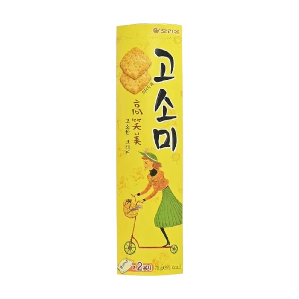 Orion Cosomi Coconut Sesame Flavored Crackers Korean Desserts