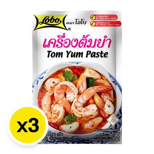 Lobo TOM YUM Paste 30g x3