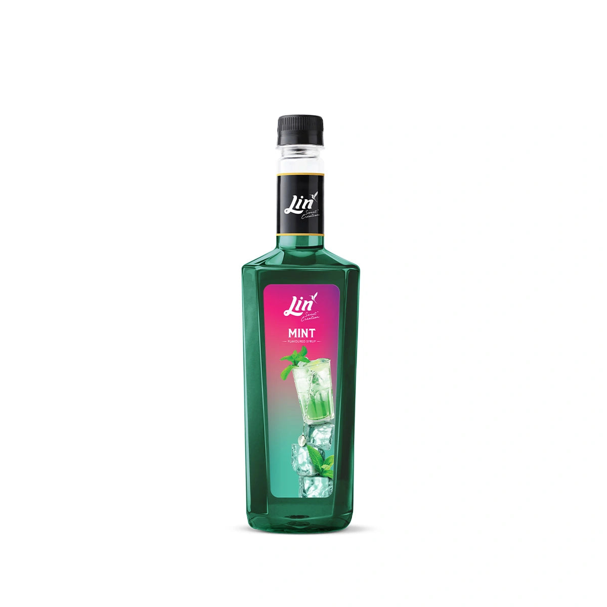 Lin Syrup Mint Flavor Syrup For Tea And Coffee (size .) 750ml
