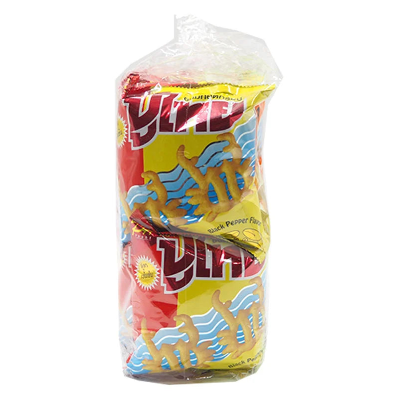 PU Thai Crispy Snack Black Pepper Flavor 12g x12