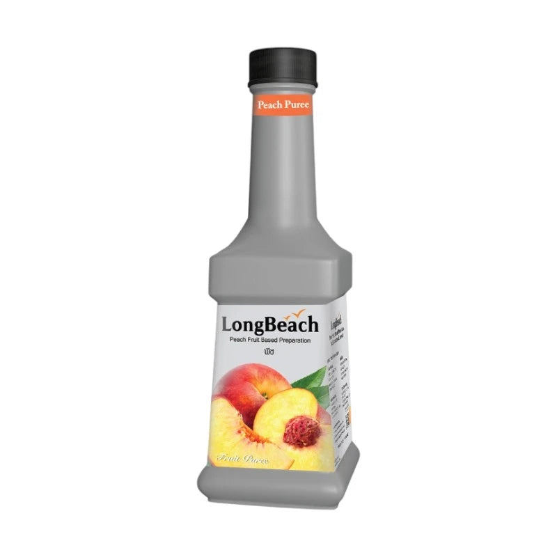 Longbeach Peach Puree Fruit Juice Mixed With Pulp/concentrated