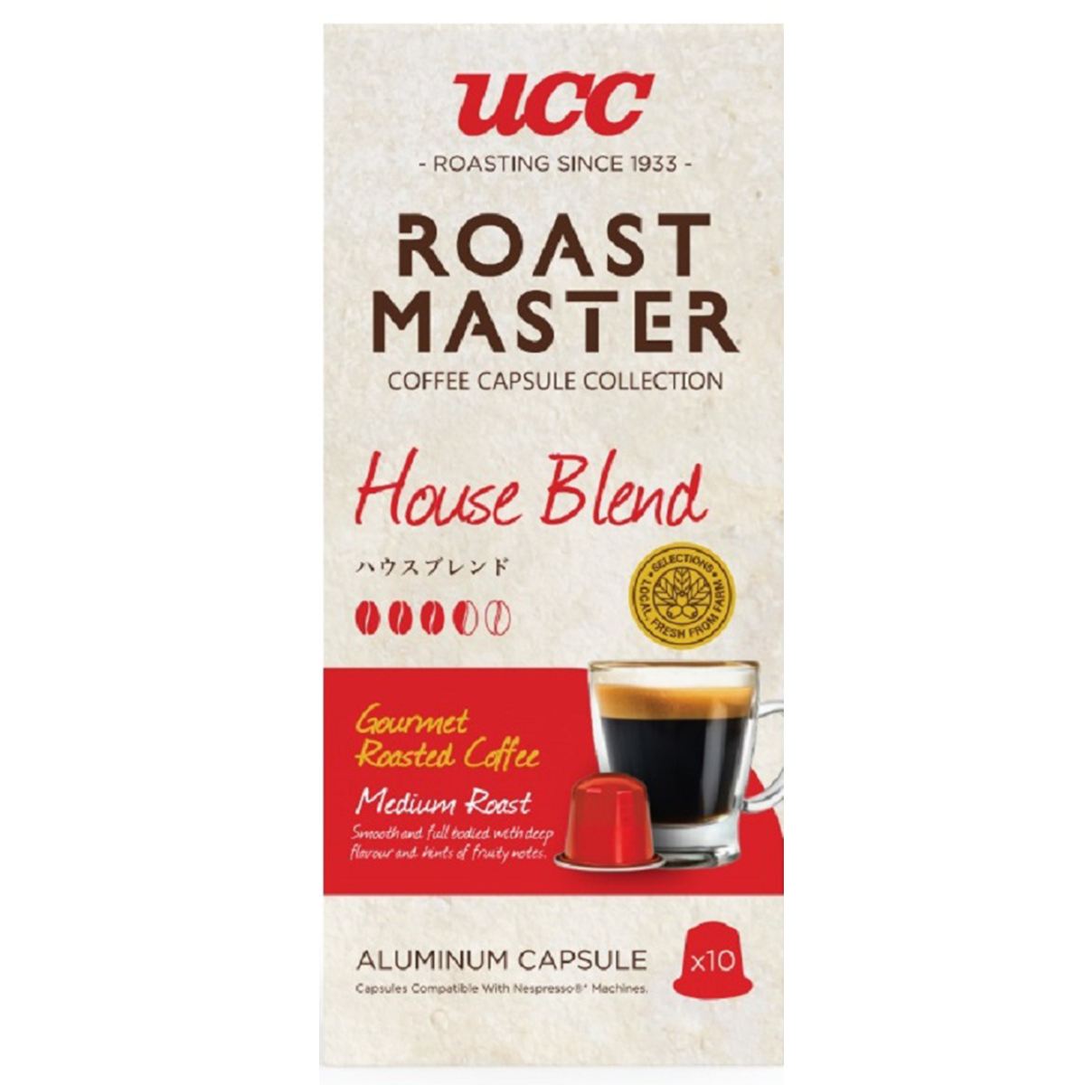 Ucc Roast Master House Blend Capsule