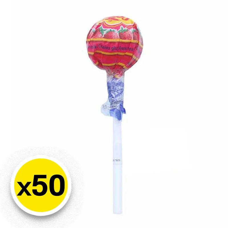 Chupa Chups Lolipop Candy Fruit 9.5g x50