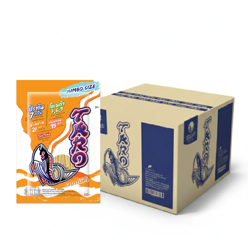 TARO FISH SNACK BARBECUE FLAVOURED . X24 30g