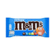 M&M's Crispy Milk Chocolate with Puffed Rice 30g candy bar showing colorful coated chocolates and crispy texture